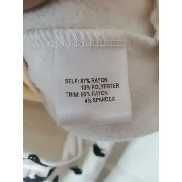 Jane + Delancey Halloween Ghost Joggers, NWT, XL - Picture 6 of 6